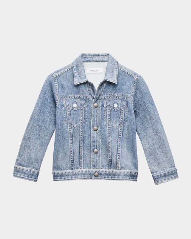 Kid's Mini Miramar Trucker Jacket, Size 12M-10